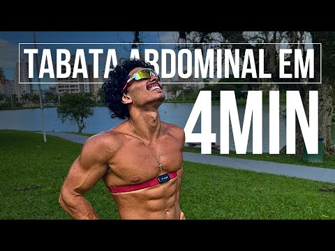 TRINQUE o ABDÔMEN com esse treino I PROTOCOLO TABATA
