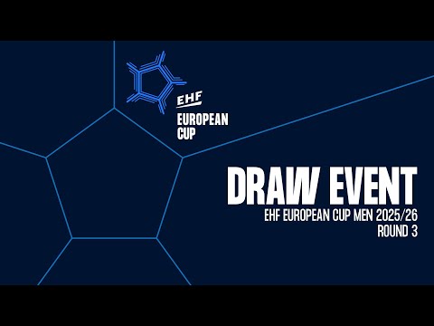 DRAW | EHF European Cup Men 2025/26 | Round 3