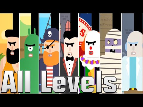 Mr Bullet All Chapter Levels Solution * Three Stars * ( Mode Classic )