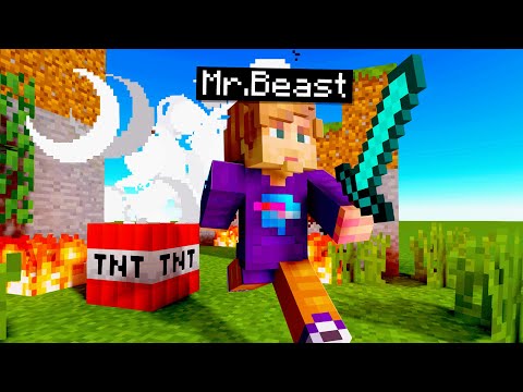 Beating Minecraft But I Explode Every Minute