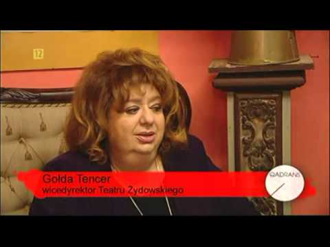 Gołda Tencer zaprasza na najnowsze spektakle Teatru Żydowskiego