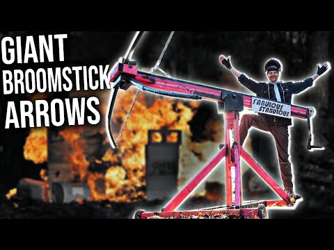 How to make a Giant PVC Ballista  (Fort In The Woods Collab)