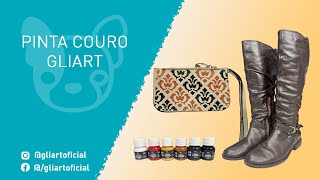 Vídeo de Tinta para Couro Gliart - 37 ml