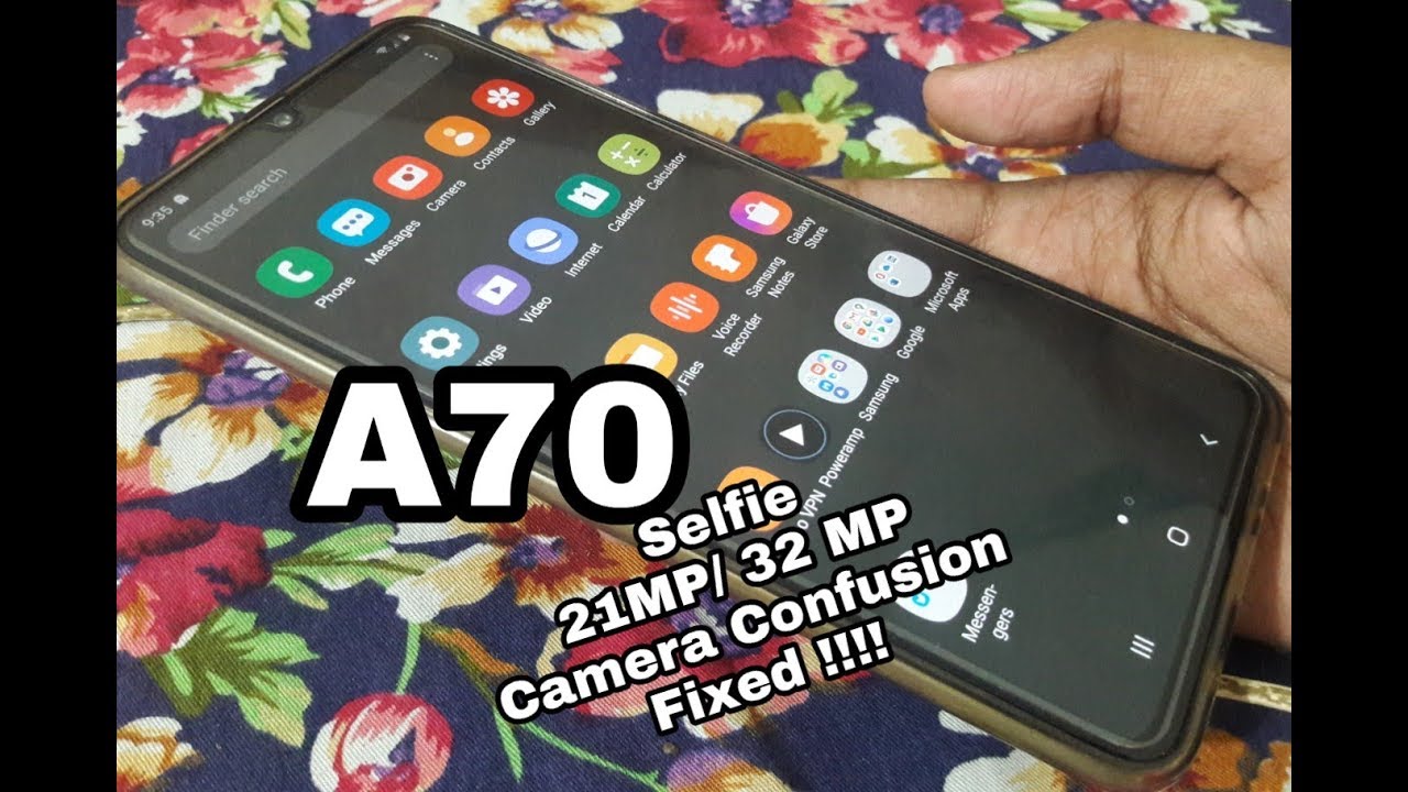 Galaxy A70 Camera 21MP 32MP problem Fixed ! Get 32 Mp Selfie working again !