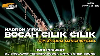 Download lagu DJ SHOLAWAT BOCAH CILIK CILIK VIRAL TIKTOK - SLOW BASS X HADROH | RUHI PROJECT mp3