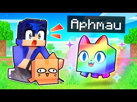 Playing Minecraft as a HELPFUL Mystery PET!