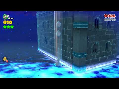 Super Mario 3D World (Switch) 11-4 Itemless Speedrun - Time: 33 (Former WR)