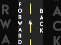 Forward Back U𝗇𝗏𝖾𝗂𝗅𝗂𝗇𝗀 𝖾𝗏𝖾𝗋𝗒 𝗋𝗂𝖽𝖾 𝗍𝗁𝖺�