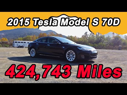 425,000 Mile 2015 Tesla Model S 70D High Mileage Review