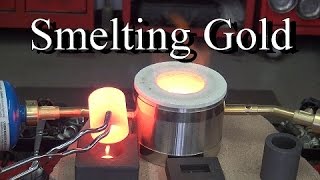 SMELTING GOLD !!!! From Our Secret Gold Mine... ask Jeff Williams