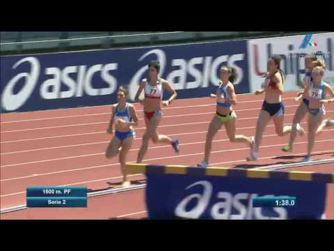 Eleonora Vandi (Atletica Avis Macerata) Campionessa Italiana dei 1500 metri promesse!