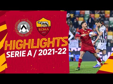 Udinese-Roma 1-1 | Serie A Highlights 2021-22