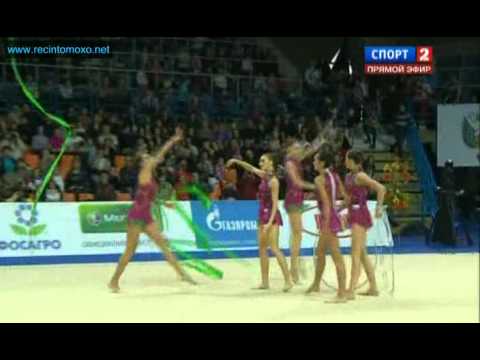 Russia 3 ribbons and 2 hoops AA Grand Prix Moscow 2012