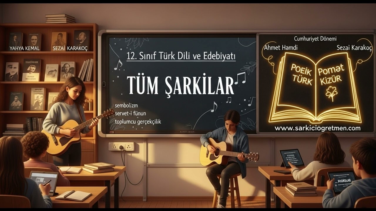 12. SINIF TÜRK DİLİ VE EDEBİYATI Tüm Şarkılar