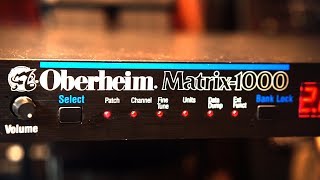 Video thumbnail for Oberheim Matrix-1000 | Analog Rack Power by Espen Kraft