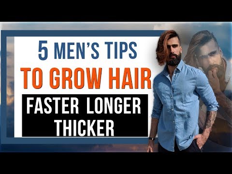 How to Grow Hair Faster | 5 Tips for Men's Hair Care | Abhinav Mahajan Video