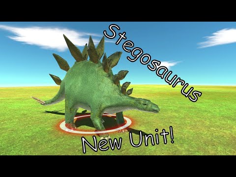 New Unit! Stegosaurus Vs Every Unit ARBS Animal Revolt Battle Simulator Who Is The Strongest