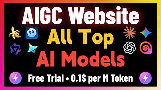 500+ AI models, $0.1/M tokens. Lowest price. Free credits. Message "6".