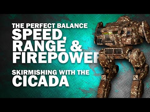 Fast, small and dangerous: The Large Pulse Cicada  - Mechwarrior Online Build of the Week