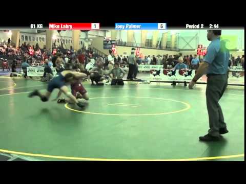 61 KG Mike Labry vs  Joey Palmer