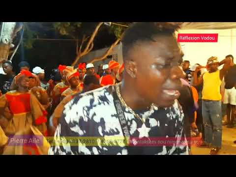 Ayibobo Ayibobo pou samba bout fè, Rougan Solvant jwe vodou