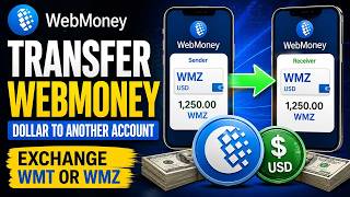 How To Transfer WebMoney Dollar To Another Webmoney Account - Exchange