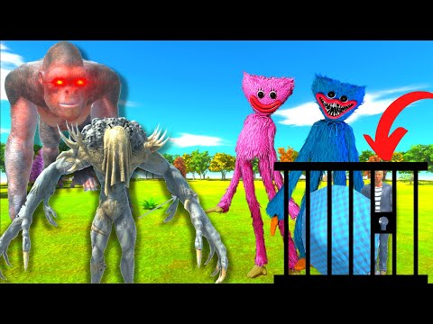 PRIMATES AND INFERNALS TRY TO SAVE COWARD COLE FROM HUGGY WUGGY AND KISSY MISSY - ARBS