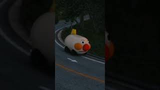 アンパンマン号　溝落とし　#shorts