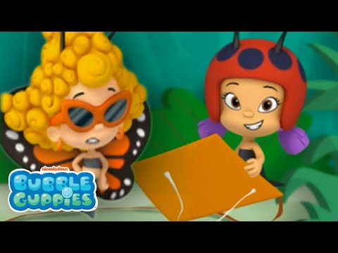 Deema & Miss Butterfly's Garden! 🦋 Full Scene for Kids | Bubble Guppies