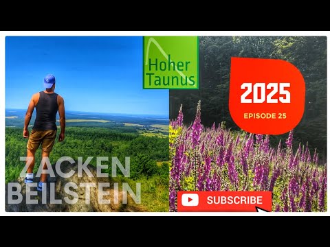 Explore Taunus: Zacken Beilstein Steig | Summer Solstice | Hiking 4K
