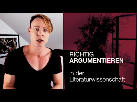 Germanistikstudium: Argumentieren in wissenschaftlichen Hausarbeiten