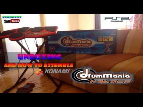 PS2 DrumMania Unboxing + Setup/Assembling!