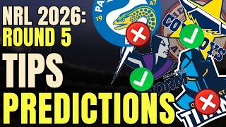 NRL Tips and Predictions - Round 4 2026