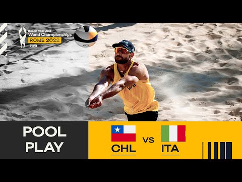 Grimalt M./Grimalt E 🇨🇱 vs. Windisch/Dal Corso 🇮🇹 - Pool Play Highlights Rome 2022 #BeachWorldChamps
