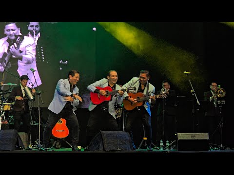 El TRIO COLONIAL PUSO A BAILAR A PASTO EN EL CONCIERTO DEL PRE CARNAVAL DE NEGROS Y BLANCOS 2025