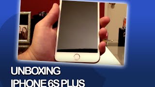 UNBOXING iPHONE 6S PLUS (GOLD)