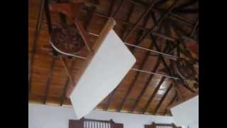 preview picture of video 'Vintage Panka Fan, Matara Rest House - Sri Lanka'
