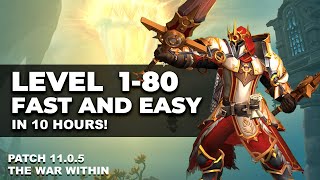 Fast and Easy 1-80 Solo Leveling Guide | Get to level 80 in 10 hours! thumbnail