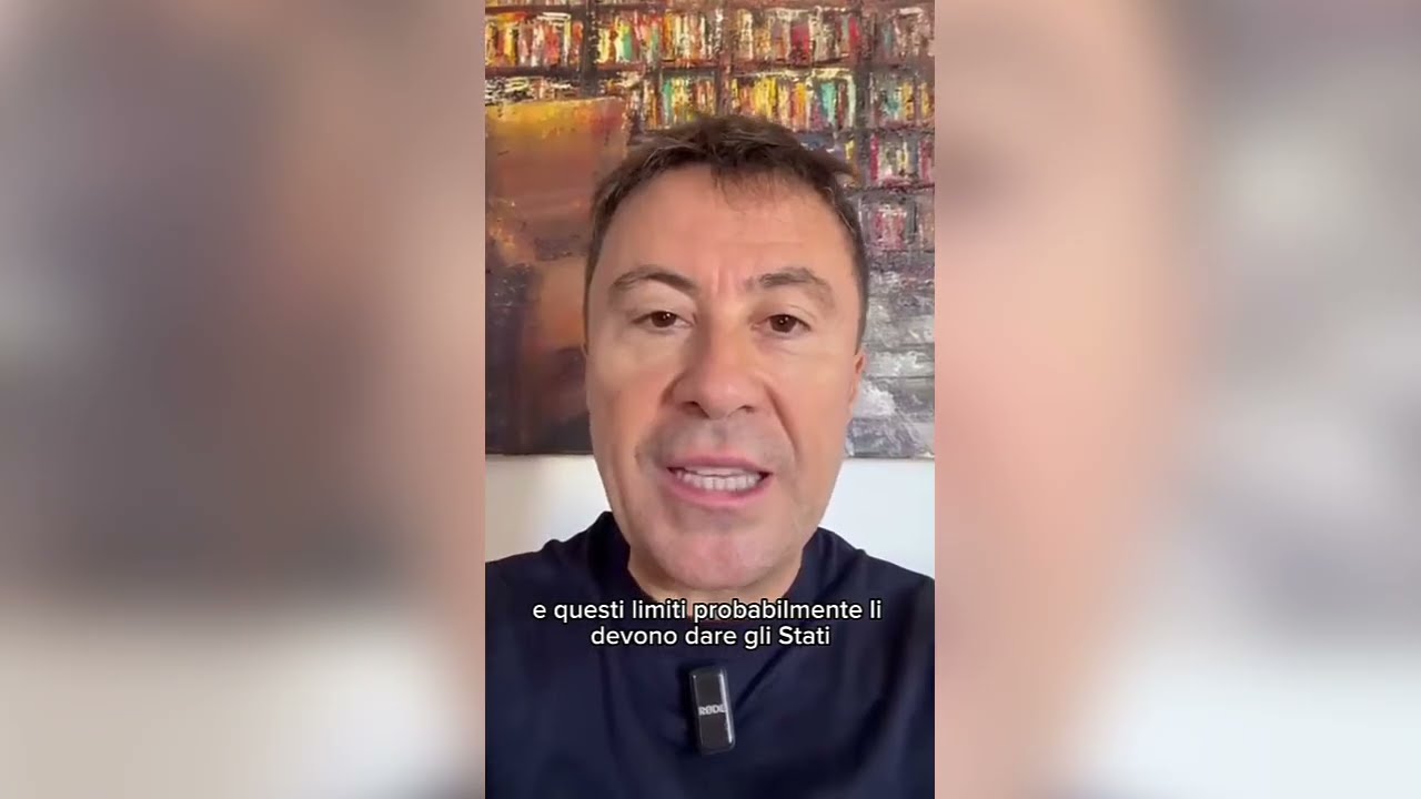 ITALO BOCCHINO: "L'INTELLIGENZA ARTIFICIALE PUÒ DIVENTARE UN GRAVISSIMO PERICOLO PER L'UOMO"