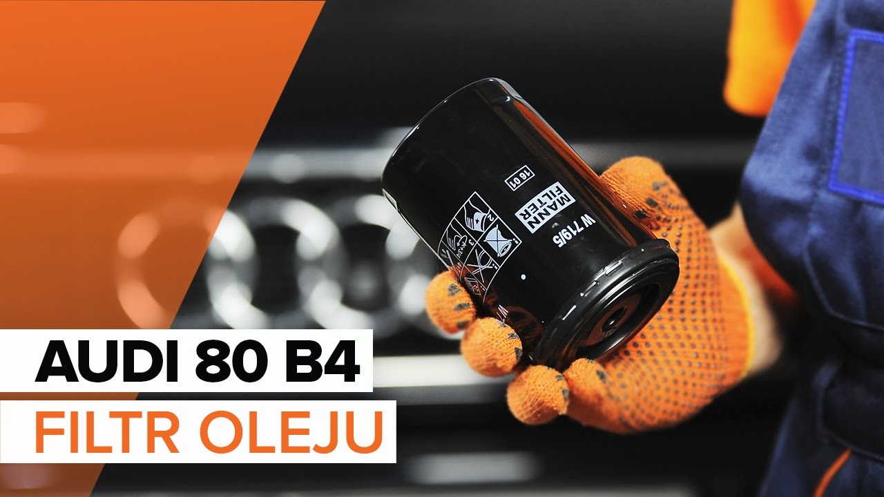 Jak wymienić oleju silnikowego i filtra w Audi 80 B4 - poradnik naprawy