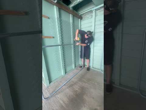 New gate loading🤺 #diy #project #fencing #fyp #kaleeb