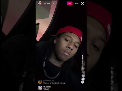 DP Beats Playing Fire 🔥 In The Car on IG Live (Oct 2, 2021)