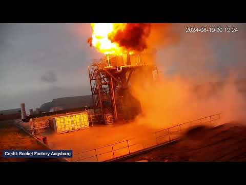 Rocket Factory Augsburg RFA ONE First Stage Static Fire Anomaly