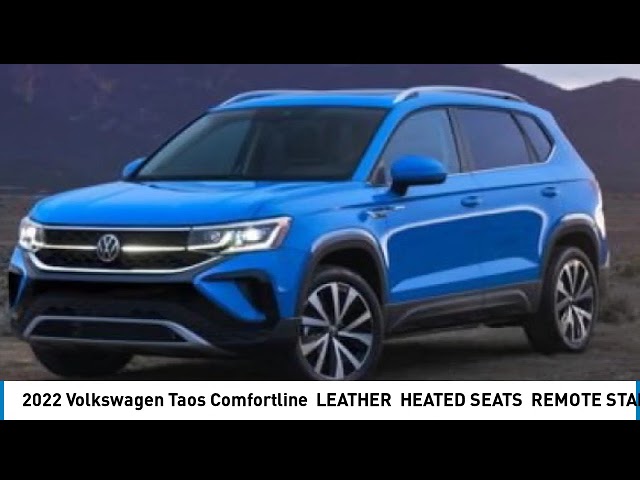 2022 Volkswagen Taos Comfortline | VW CERTIFIED | HEATED SEATS in Cars & Trucks in Strathcona County
