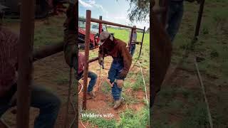 That&#39;s why they call it stick welding!🤣 Repost from @kristencloud1242(TikTok) #yeswelder #welding