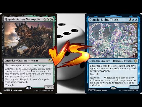 Open Qualifier Libourne Round 6 Table 3 - Hogaak VS Octavia - MTG EDH Duel Commander Cartes Magic