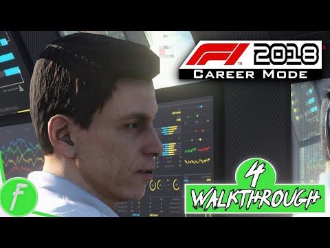 F1 2018 FULL WALKTHROUGH Career Mode Gameplay HD (PC) | NO COMMENTARY | PART 4