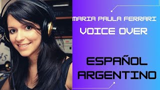 545263Locutora profesional en español