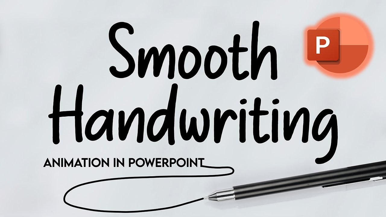 How to Create Smooth Handwriting Animation in PowerPoint