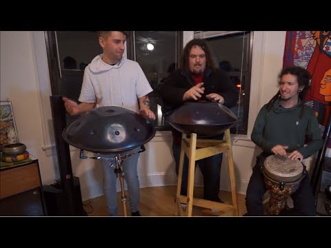 Isthmus Handpan Improv Jam, Ft. Ted Munyer and Dustin Borlack